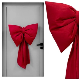 Bow 100 x 60 Cushion Christmas Decoration Decorative Big Bow 02