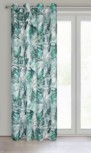 Ready-made Curtain Adeline Slider 140 x 250 B+Green