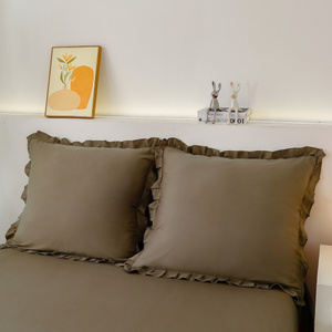 Bedding 220 x 200 3pcs Cotton with Ruffles Lynda 03