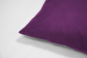 Cotton pillowcase 50 x 80 Uniform Ola Plum Purple