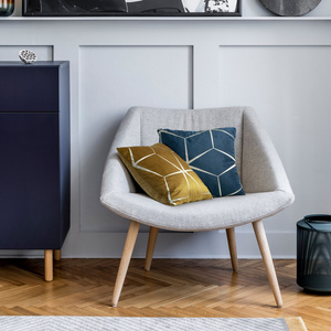 45 x 45 Decorative Velvet Blink28 C pillowcase. Beige