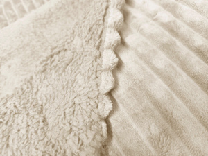 Double Sided Capri Bedspread Beige 200x220