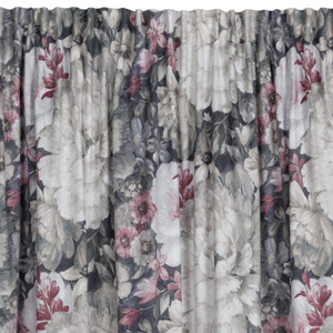 Curtain 140 x 270 Decorative Lucia Cream + C.Pink