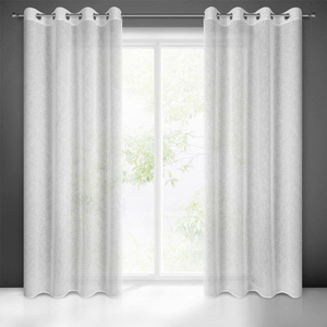 Decorative Curtains Alice 140 x 250 White Throw