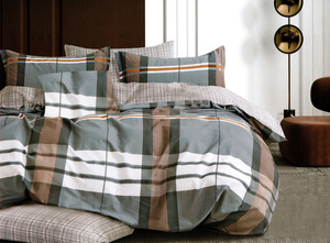 Bedding set 200 x 220 3 pieces Cotton Satin no. A1801