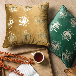 45 x 45 Decorative Velvet BLINK15 Brick Pillowcase