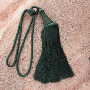 Decorative Curtain Tieback 76 cm long KAJA C. Green