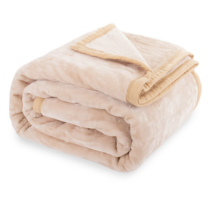 Blanket 200 x 220 Acrylic Solid Warm Yasemin 06