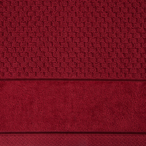 70 x 140 Bath Towel Cotton Frida 13 Maroon