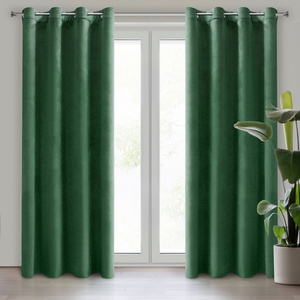 Curtain 140 x 250 Decorative Velvet Rosa C. Herb