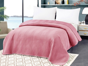 Bedspread 220 x 240 Embossed Velour Marieta 08