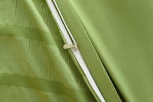 Bedding 200 x 220 3pc Single Stripe Bark Clea 03