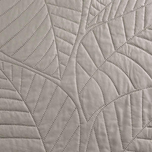 Quilted Decorative Bedspread 170 x 210 Boni6 Silver
