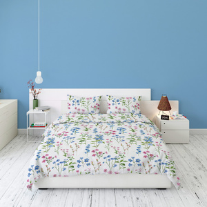 Bedding 220 x 200 3pc Flannel Cotton Laura 5634A