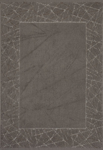 Bathroom Rug 50 x 70 Cotton Nika 06 Graphite