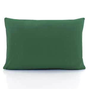 Cotton pillowcase 40 x 60 Solid Ola Bottle green