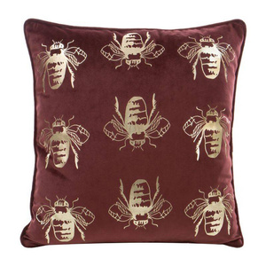 45 x 45 Decorative Velvet pillowcase BLINK15 Maroon