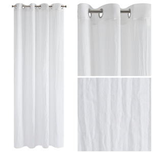 Zuhal Decorative Curtain 140 x 250 Spill White