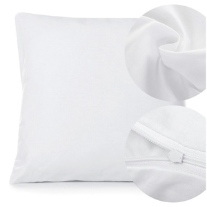 Cotton Pillowcase 40 x 40 Hotel Smooth Zipper Juan
