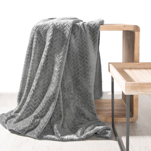 Blanket 170 x 210 Microfiber Design Cindy Steel