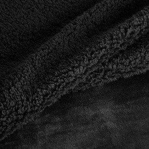 Blanket 70 x 160 Microfiber Two-Sided Tedy Black