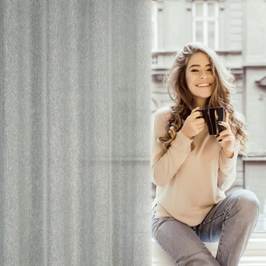 Curtain 140 x 250 Decorative Kendal Sre Drawers