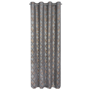 Curtain 140 x 250 Decorative Velvet Areta Steel