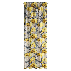 Velvet Venice Tape Curtain 140 x 270 Mustard