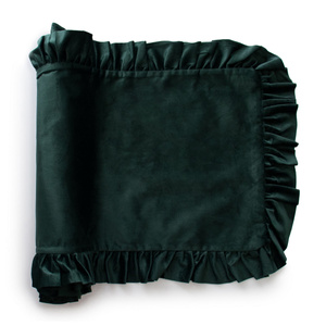 Table Runner 40 x 160 Decorative with Ruffles Ligia 04