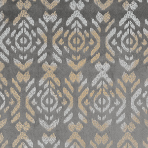 Ready-made Curtain 140 x 250 Laura Steel+Golden Splendor