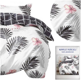 Cotton Satin Bedding No. A1261 160x200NP 3 parts