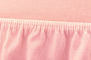 Jersey sheet with elastic 006_D Pink 120x200