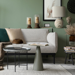 Decorative Velvet Pillowcase 40 x 40 AMELIA Turquoise