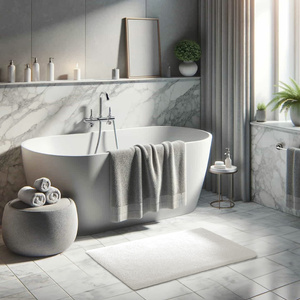 Rug 40 x 60 Soft Plush Fur Rabbit 113