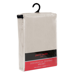 Curtain 140 x 270 Decorative Pierre Cardin Sibel Beige