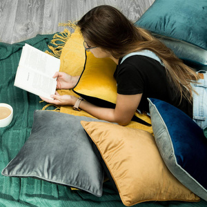 40 x 40 Decorative Velvet Mel 2 Gran+Sre pillowcase