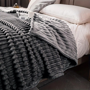 Blanket 160 x 200 Microfiber Plush Shirley 02