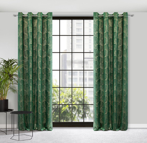 Pierre Cardin Goja Velvet Curtain 140 x 250 Green