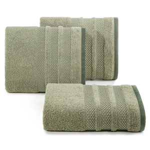 50 x 90 Bath Towel 500g/m2 Nastia 10 Olive