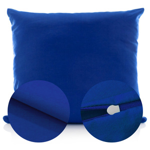 Cotton Pillowcase 70 x 80 Uniform Ola Navy Blue Cornflower