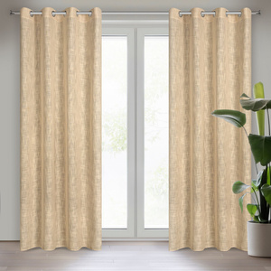 Curtain 140 x 250 Decorative Drawstring Liren Beige