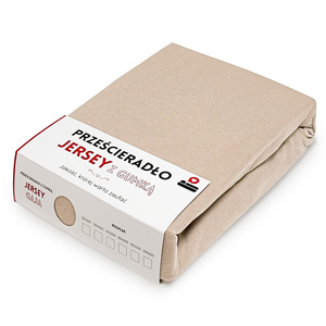 90 x 200 Jersey sheet with elastic Gaja 30