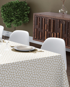 Tablecloth 85 x 85 Decorative Panama 4137A