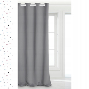 Curtain 140 x 250 Blackout Hold Hold Hold Hold Silver
