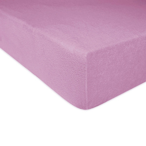 Terry Bed Sheet with Eraser 040_D Heather 180x200