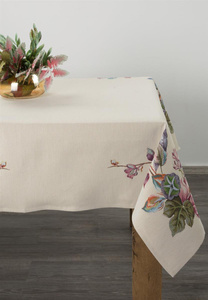 140 x 180 Decorative Tapestry Tablecloth 1215 Natur