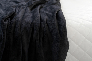 Blanket 160 x 200 Microfiber Solid Juana 01