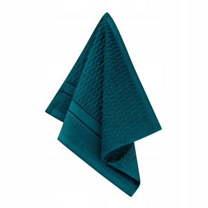 Kitchen Cloth 30 x 30 Cotton Velour Peru Turquoise