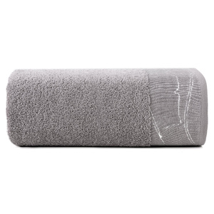 50 x 90 Bath Towel Cotton Metallic Steel