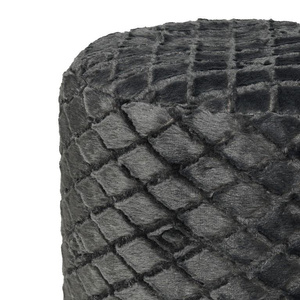 Luxima Decorative pouf height 45 Romby Graphite